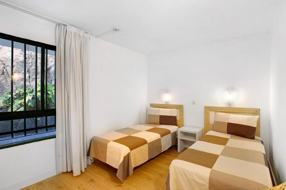 Property building, Living room, Bedroom