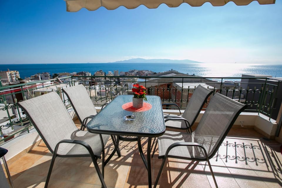 Day, Natural landscape, View (from property/room), Balcony/Terrace, Sea view