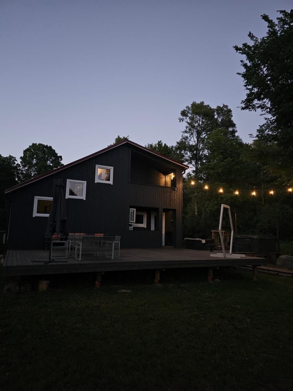 Property building, Patio