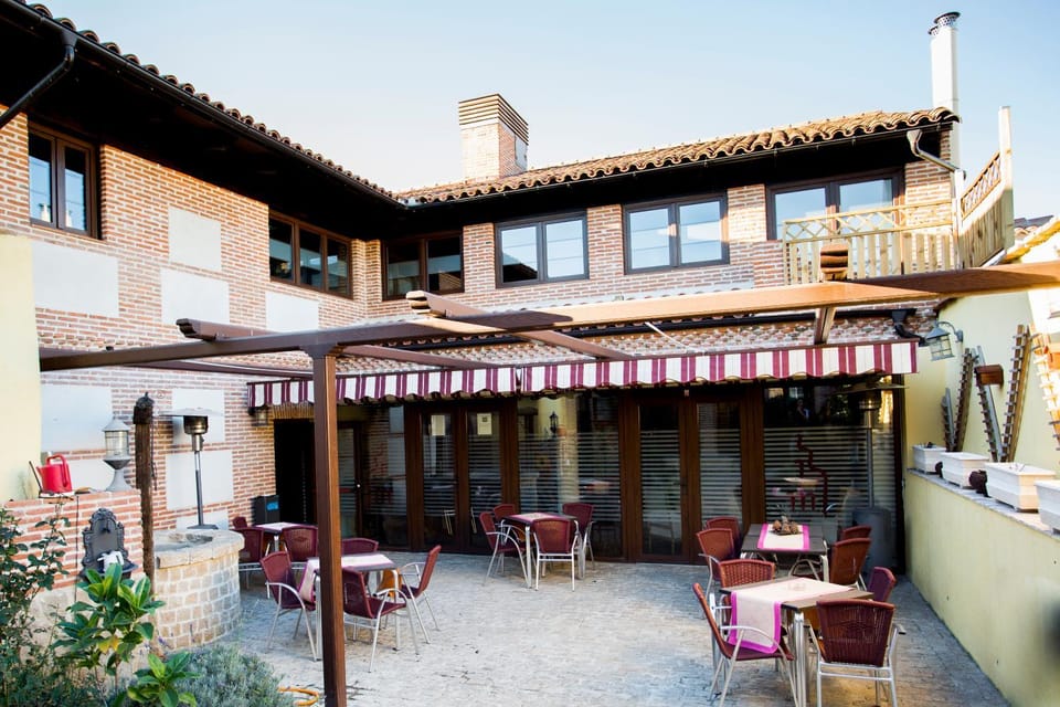 Property building, Patio