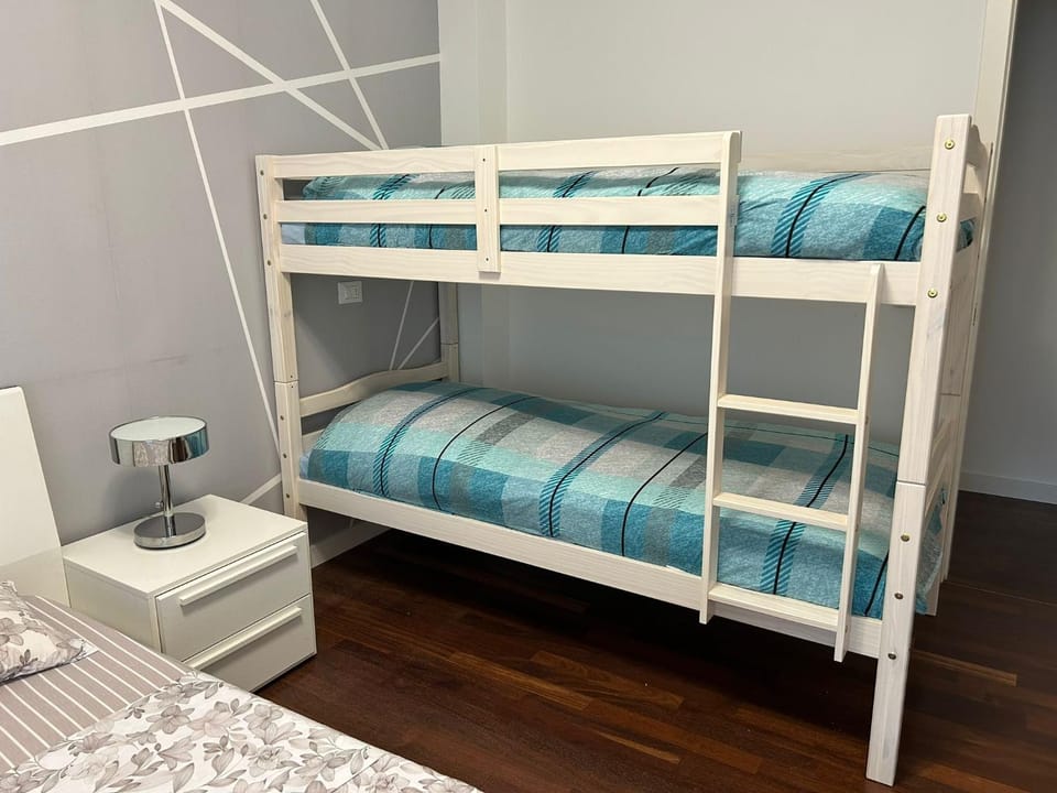 Property building, Living room, Bedroom