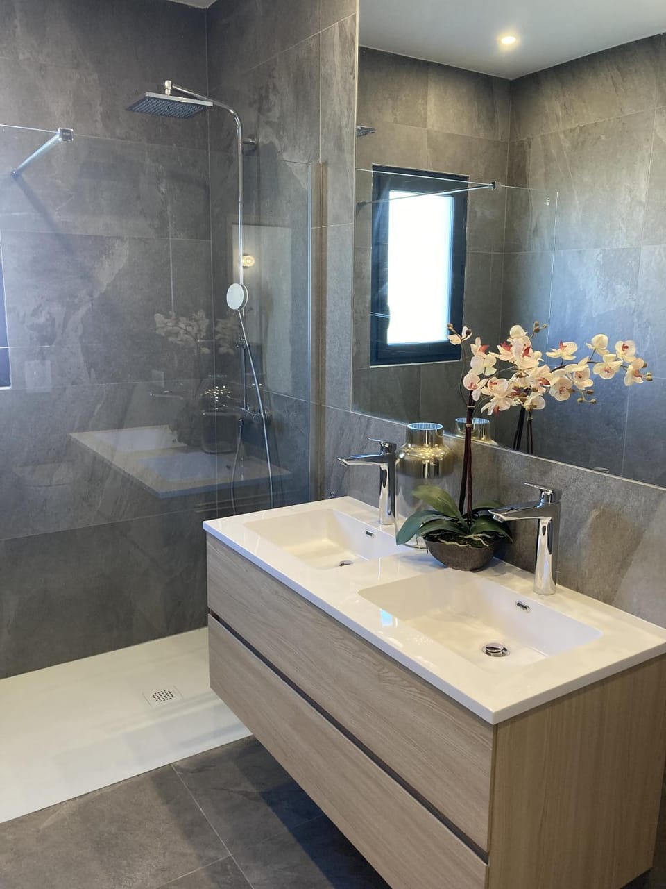 Bathroom, Living room