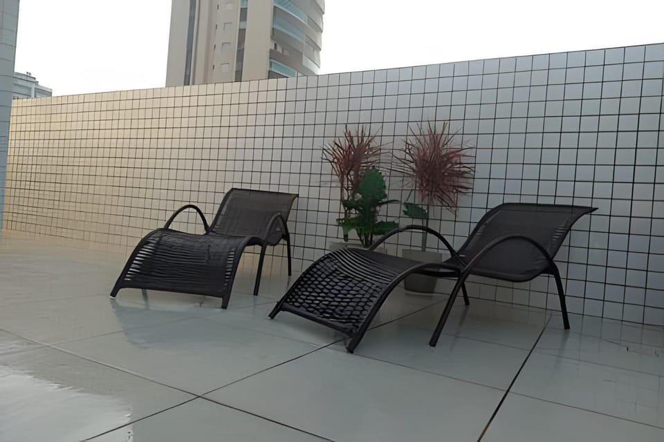 garden privativo integrado a varanda gourmet Apartment in State of São Paulo