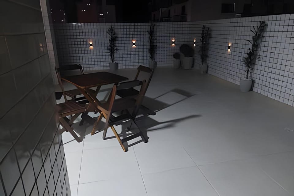 garden privativo integrado a varanda gourmet Apartment in State of São Paulo