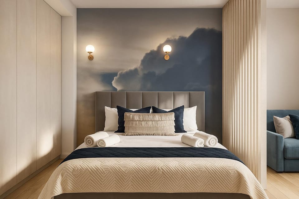 Bed, Photo of the whole room, Bedroom