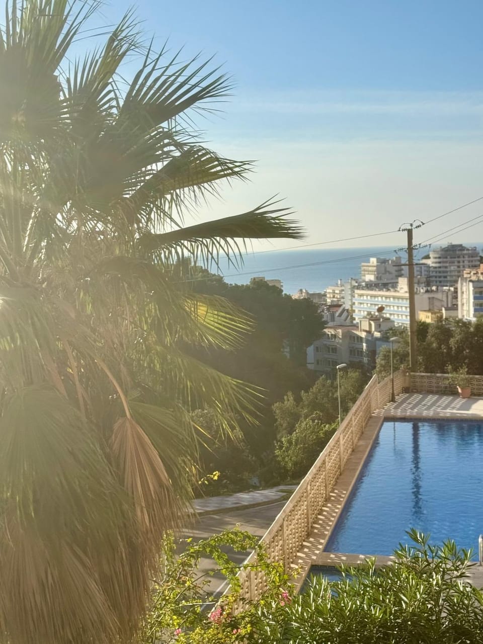 Pool view, Sea view, Swimming pool