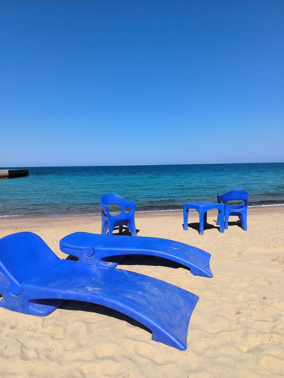 Juliana beach studio front of the beach Apartment in Hurghada