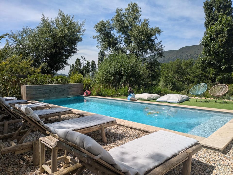 Pool view, Swimming pool