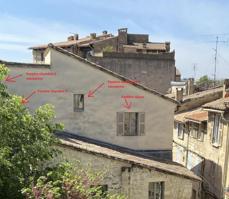 Appart 75 m2 Intramuros sur cour Apartment in Avignon