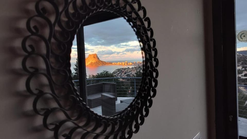 Natural landscape, Sea view, Sunset