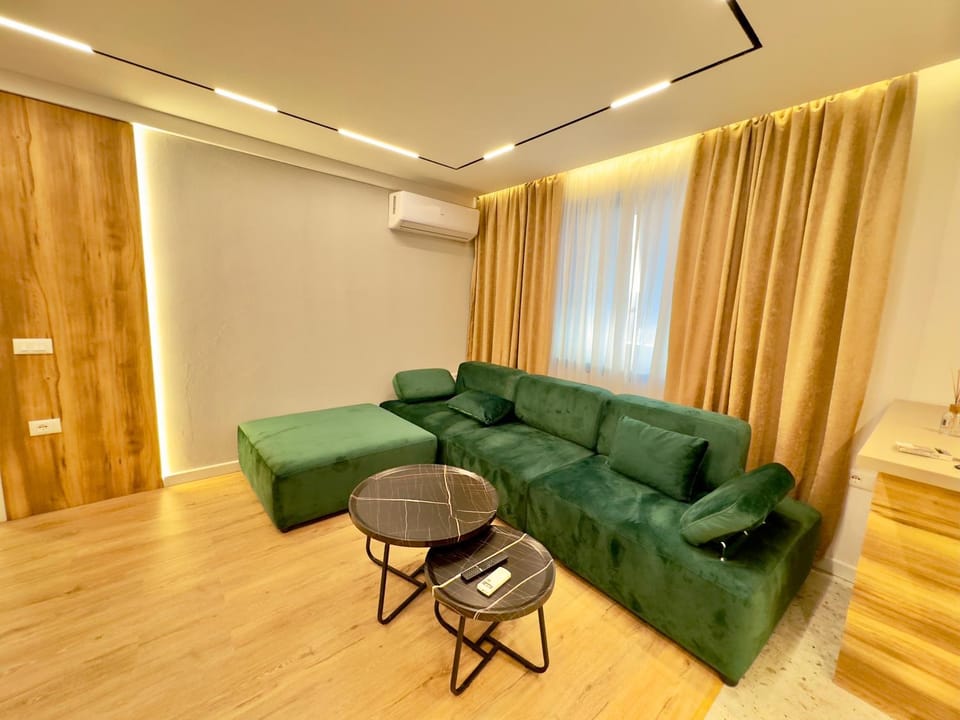 Living room, air conditioner