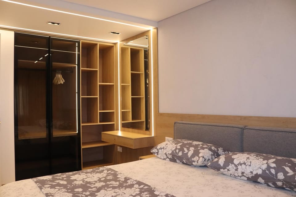 Bed, Photo of the whole room, Bedroom, wardrobe