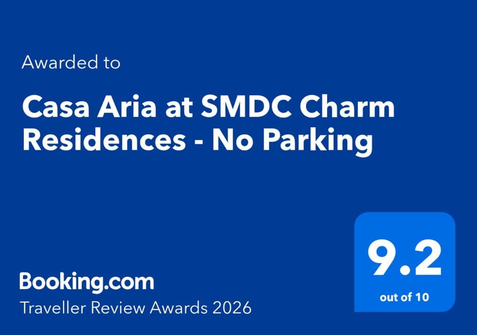 Casa Aria at SMDC Charm Residences - No Parking Apartment in Pasig