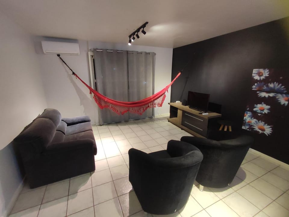 Living room, air conditioner