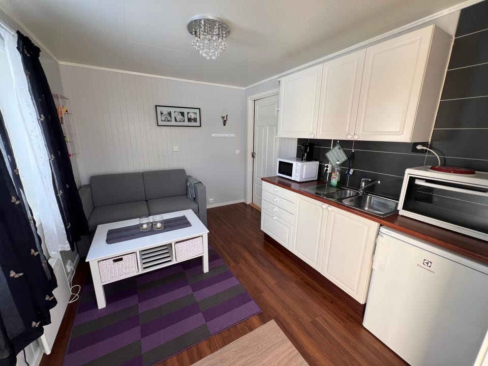 Coffee/tea facilities, Kitchen or kitchenette, Living room, Seating area, Dining area, minibar, pet friendly, stove