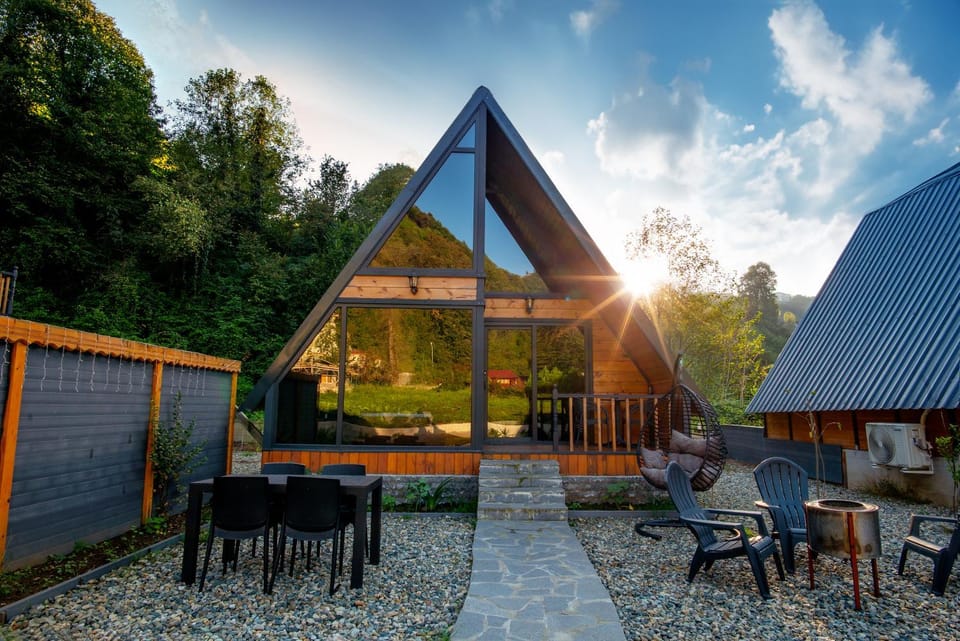 Property building, Patio, Garden view
