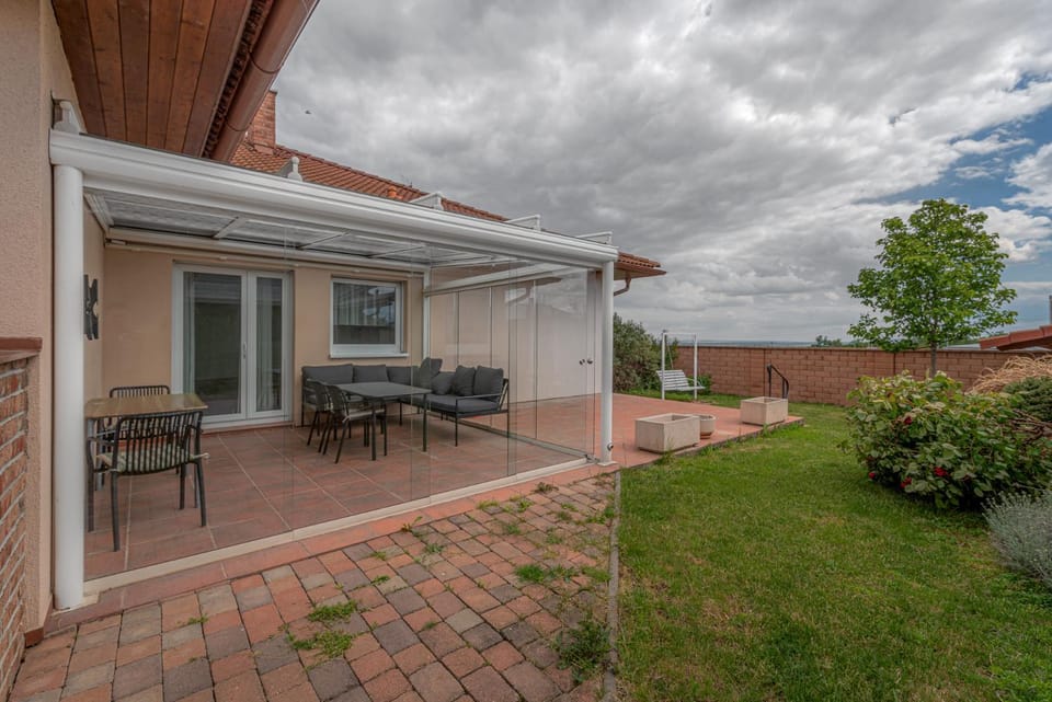 Property building, Patio, Garden, View (from property/room), Balcony/Terrace, Garden view
