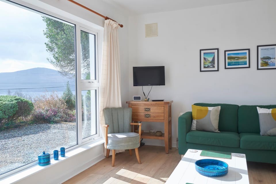Natural landscape, Living room, Mountain view, Sea view