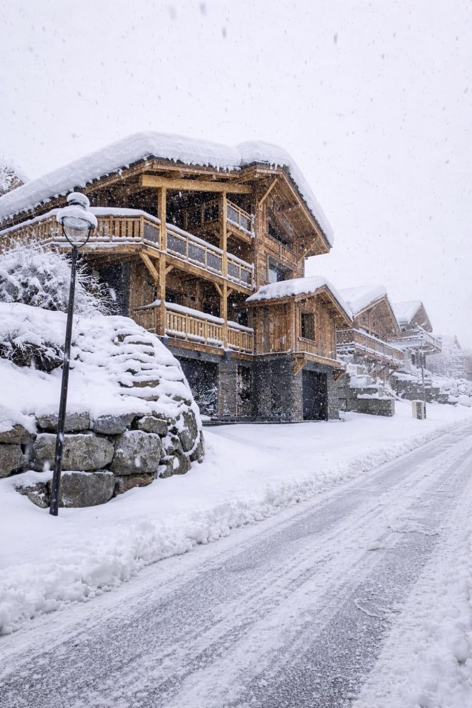 Property building, Winter