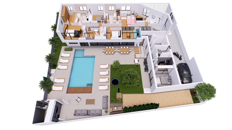 Villa de luxe piscine jacuzzi Villa in Mauguio