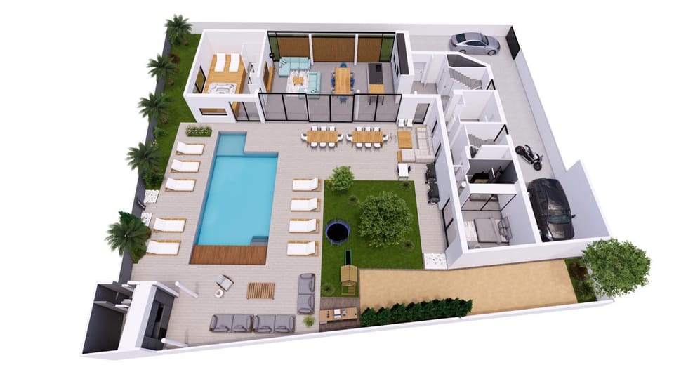 Villa de luxe piscine jacuzzi Villa in Mauguio