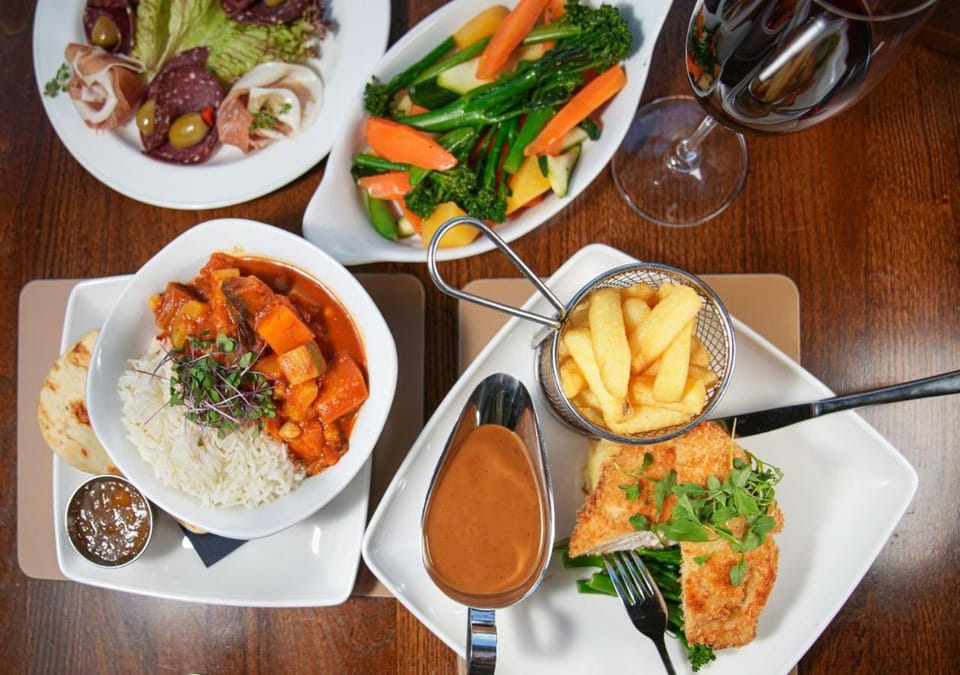 Restaurant/places to eat, Food