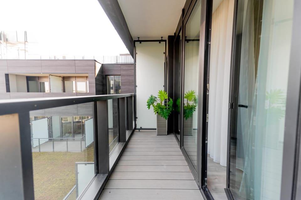 Hanza Tower De Lux Green Apartment in Szczecin