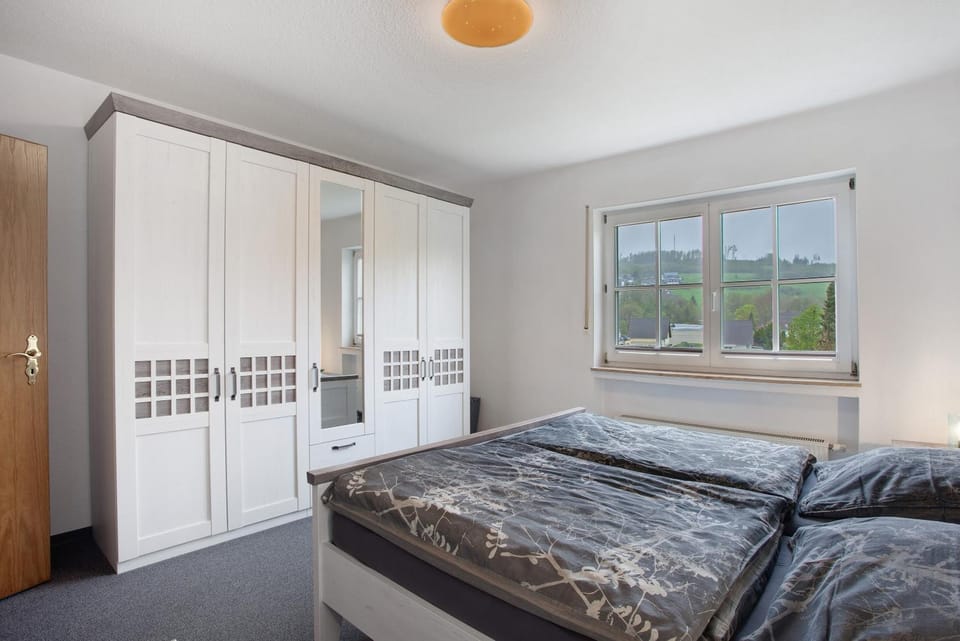 Property building, Living room, Bedroom