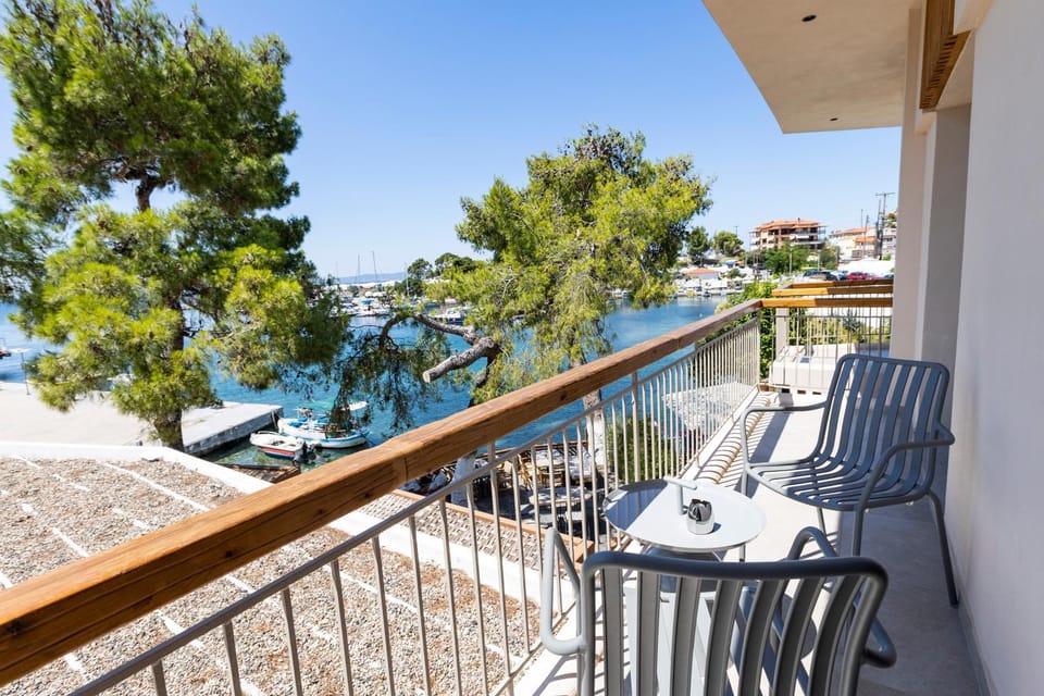 Patio, Natural landscape, View (from property/room), Balcony/Terrace, Sea view