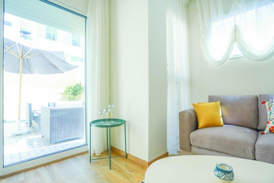Patio, Living room, Seating area