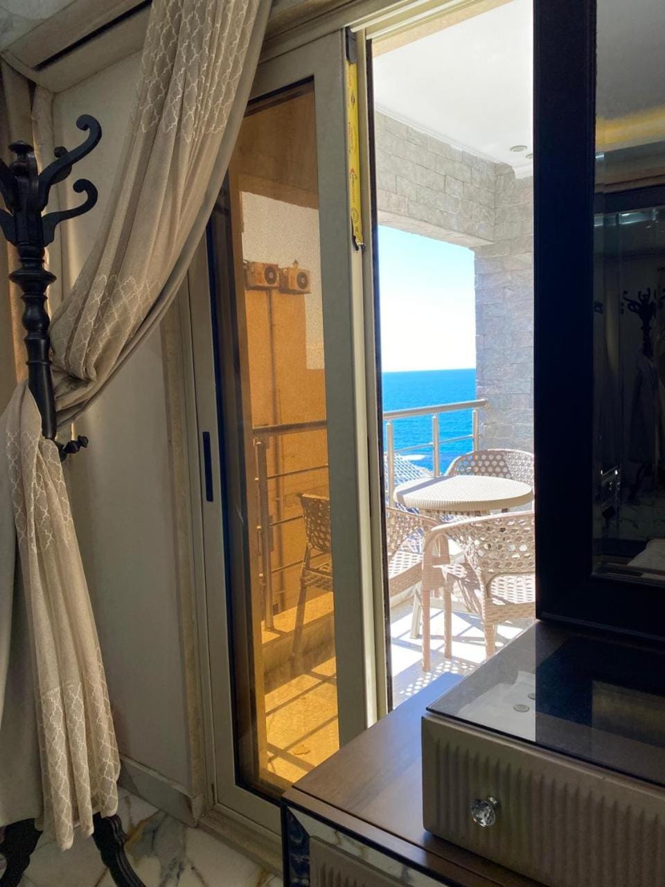 View (from property/room), Balcony/Terrace, Sea view