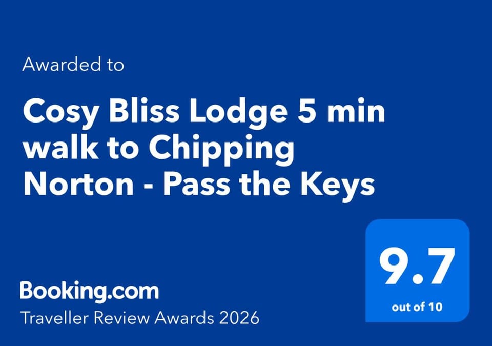Cosy Bliss Lodge 5 min walk to Chipping Norton - Pass the Keys House in Chipping Norton