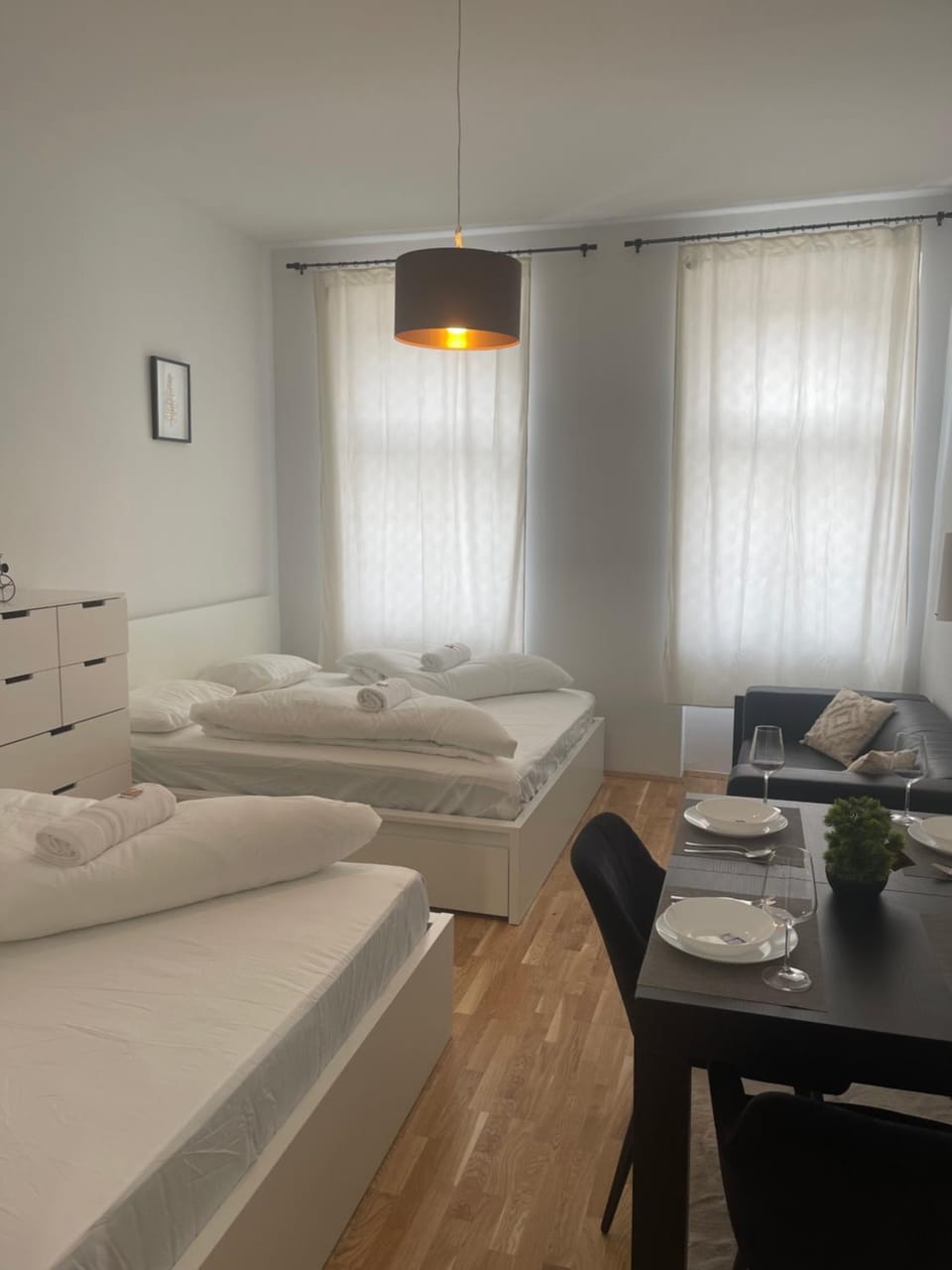 Living room, Bedroom