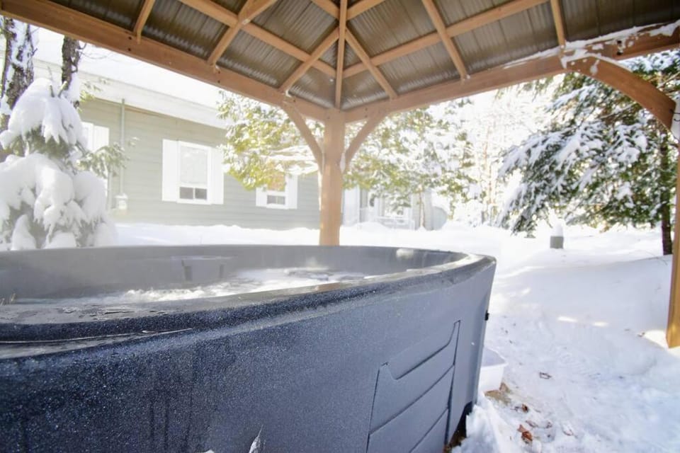 Chalet Boréal, SPA, LAC & SKI House in Saint-Donat