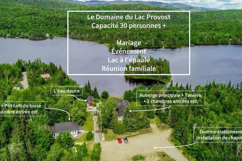 Domaine du Lac Provost - Mariage & Lac à l'épaule House in Saint-Donat