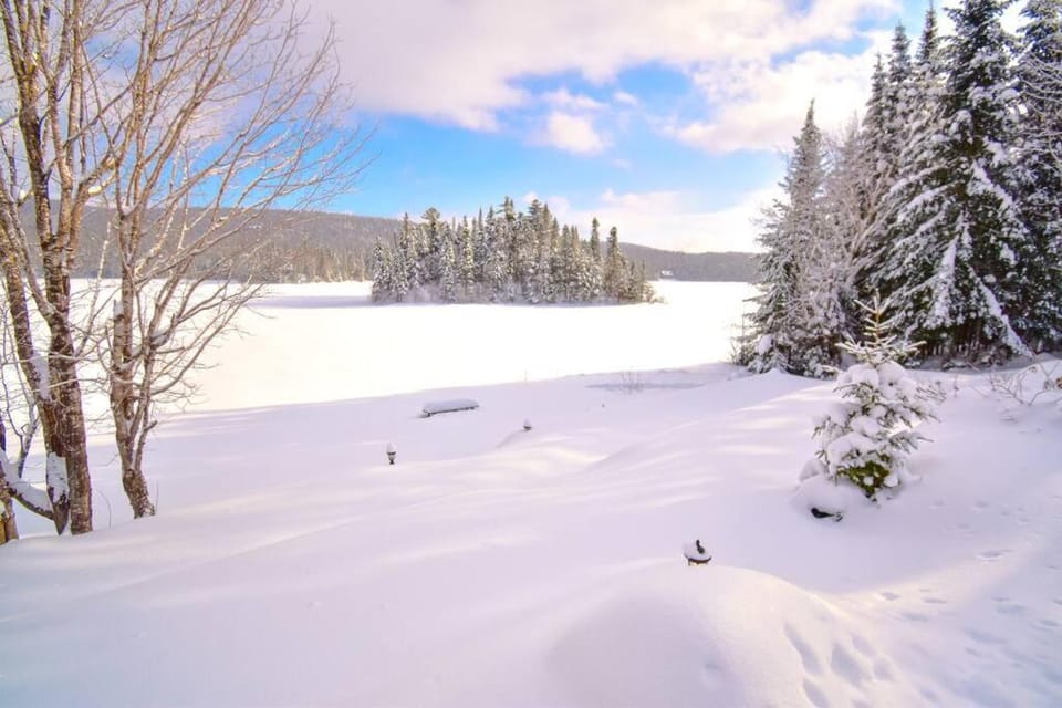La Tanière - Retraite en nature avec foyer au bois House in Saint-Donat