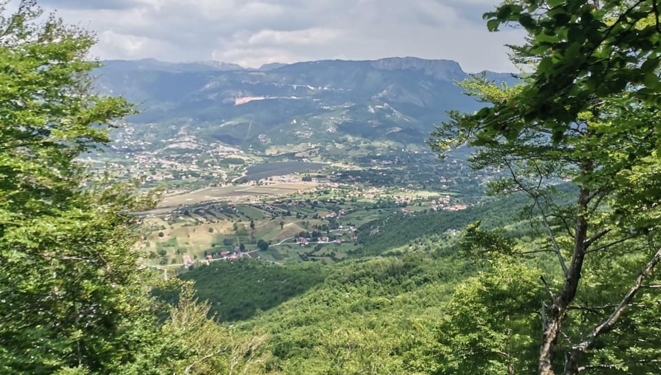 Nearby landmark, Spring, Day, Natural landscape, Bird's eye view, Mountain view
