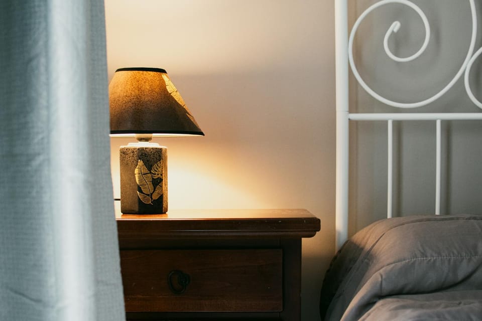Bed, Decorative detail, Bedroom