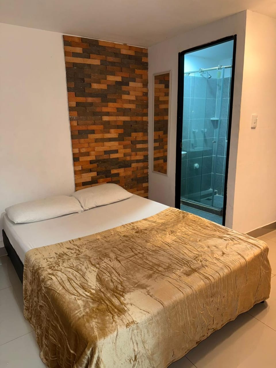 Bed, Bathroom, Bedroom