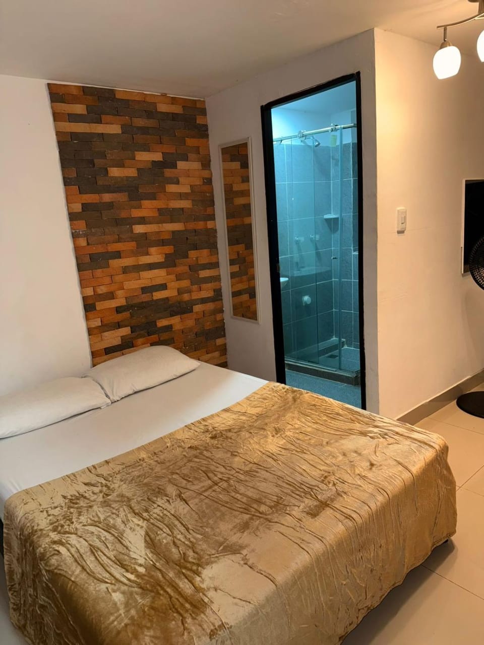 Bed, Bathroom, Bedroom
