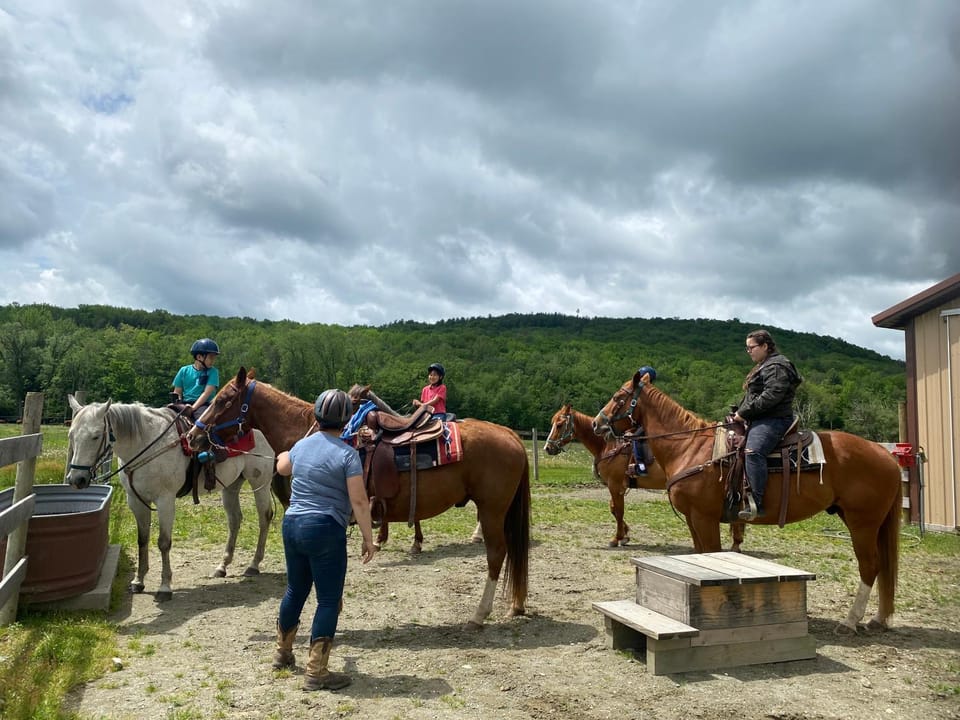 Horse-riding