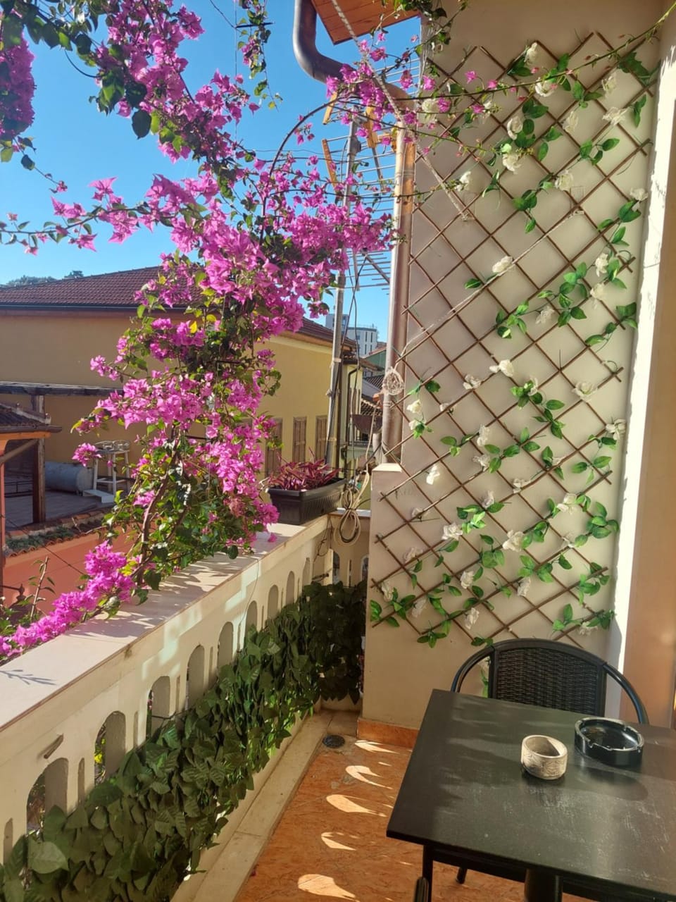 Property building, Spring, Garden view