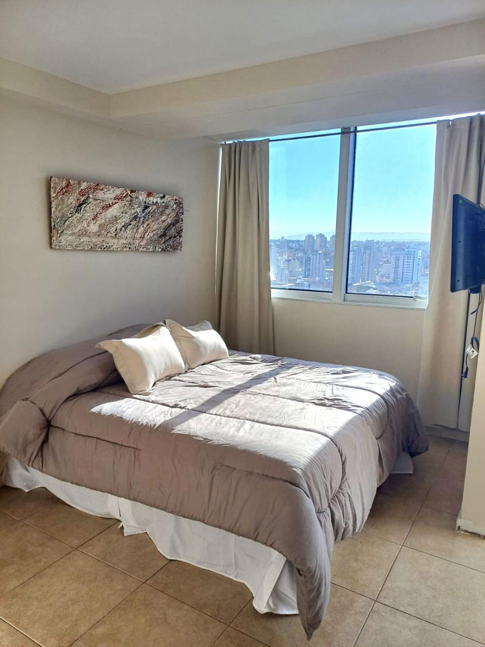 Bed, TV and multimedia