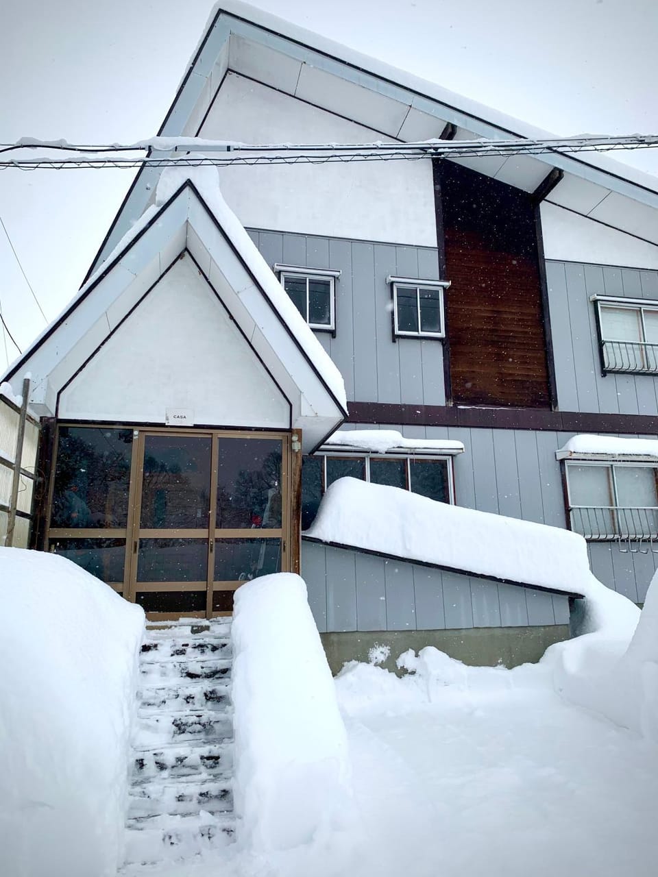 Property building, Day, Winter