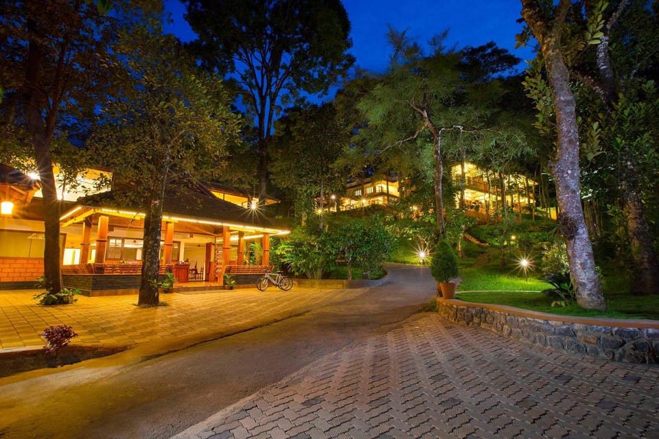 Property building, Night, Natural landscape