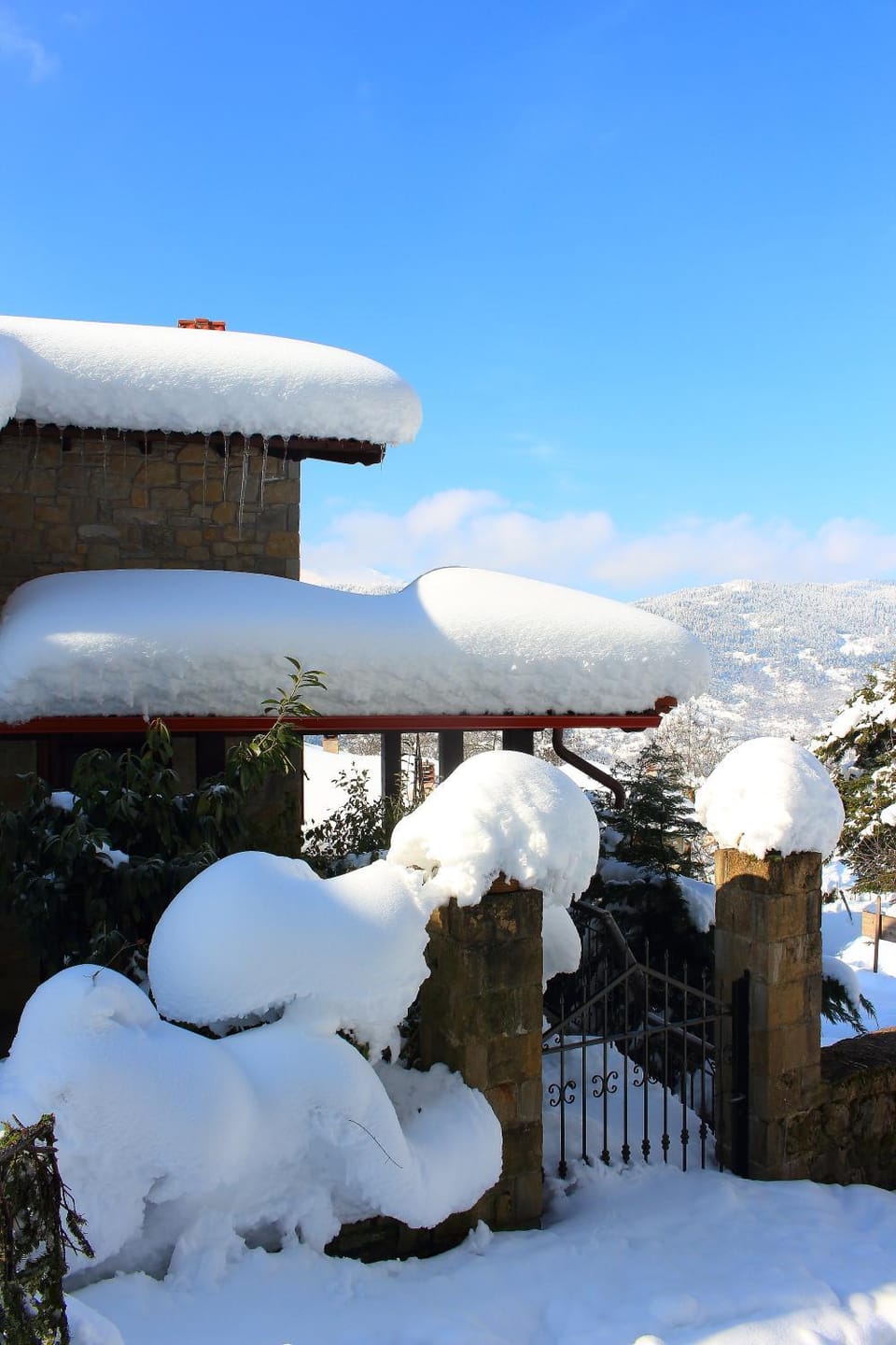 Property building, Winter