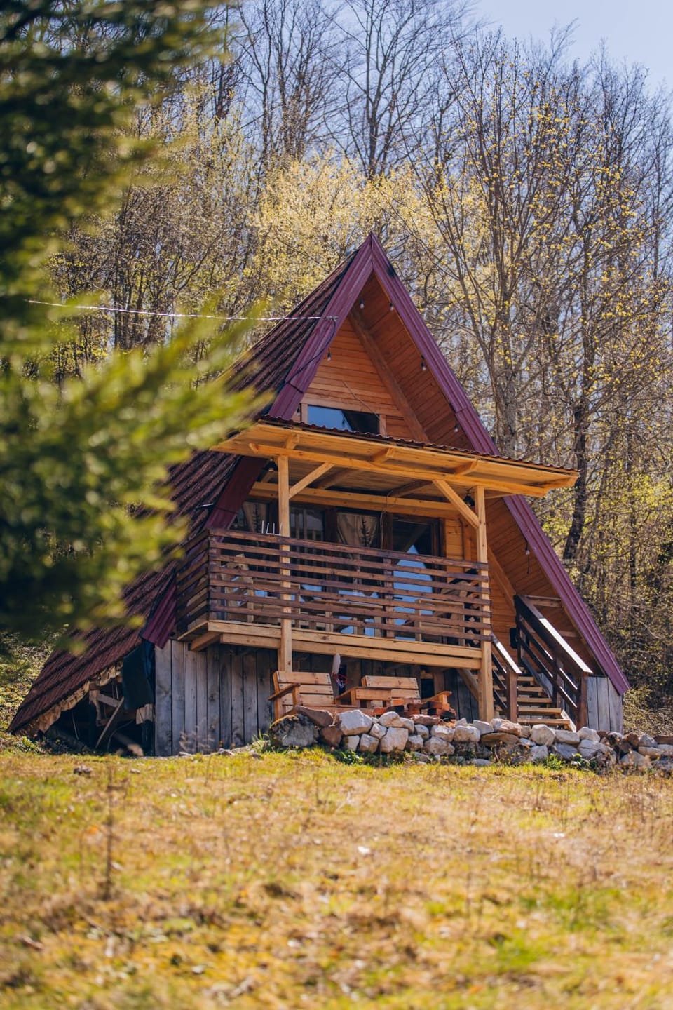 Property building, Spring, Day, Natural landscape, Garden, Garden view