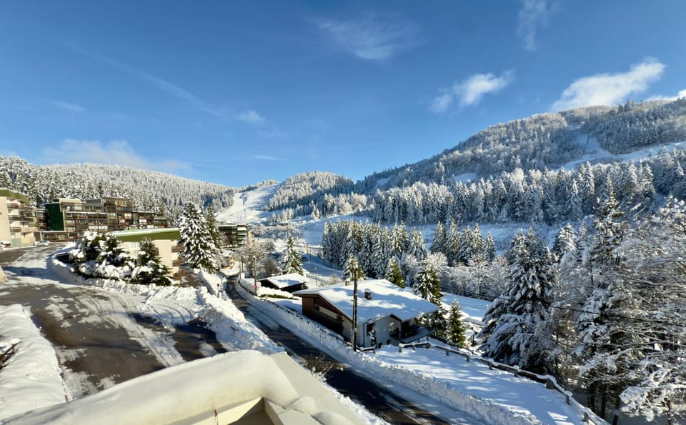 Nearby landmark, Day, Natural landscape, Winter, Balcony/Terrace, Mountain view