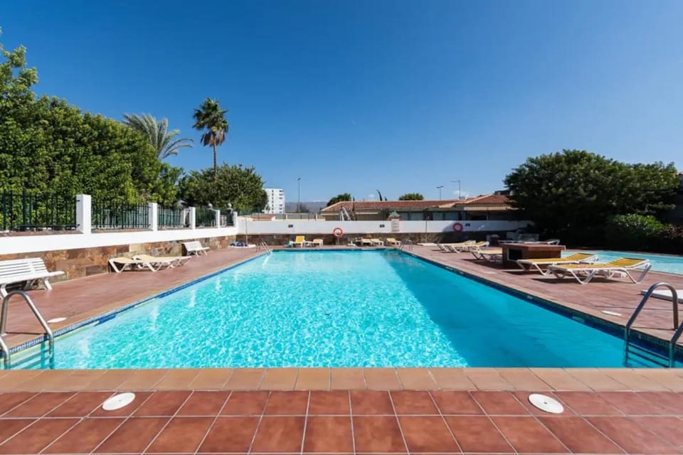 Property building, Living room, Swimming pool
