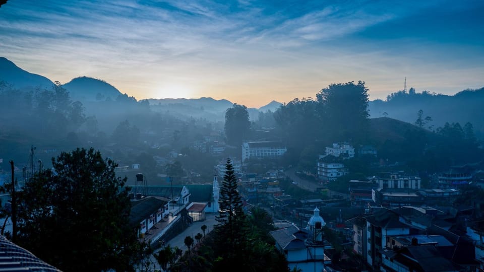 Day, Mountain view, Sunrise
